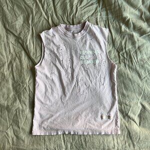 Satisfy Running MothTech™ Muscle Tee - Size 2 - Pink